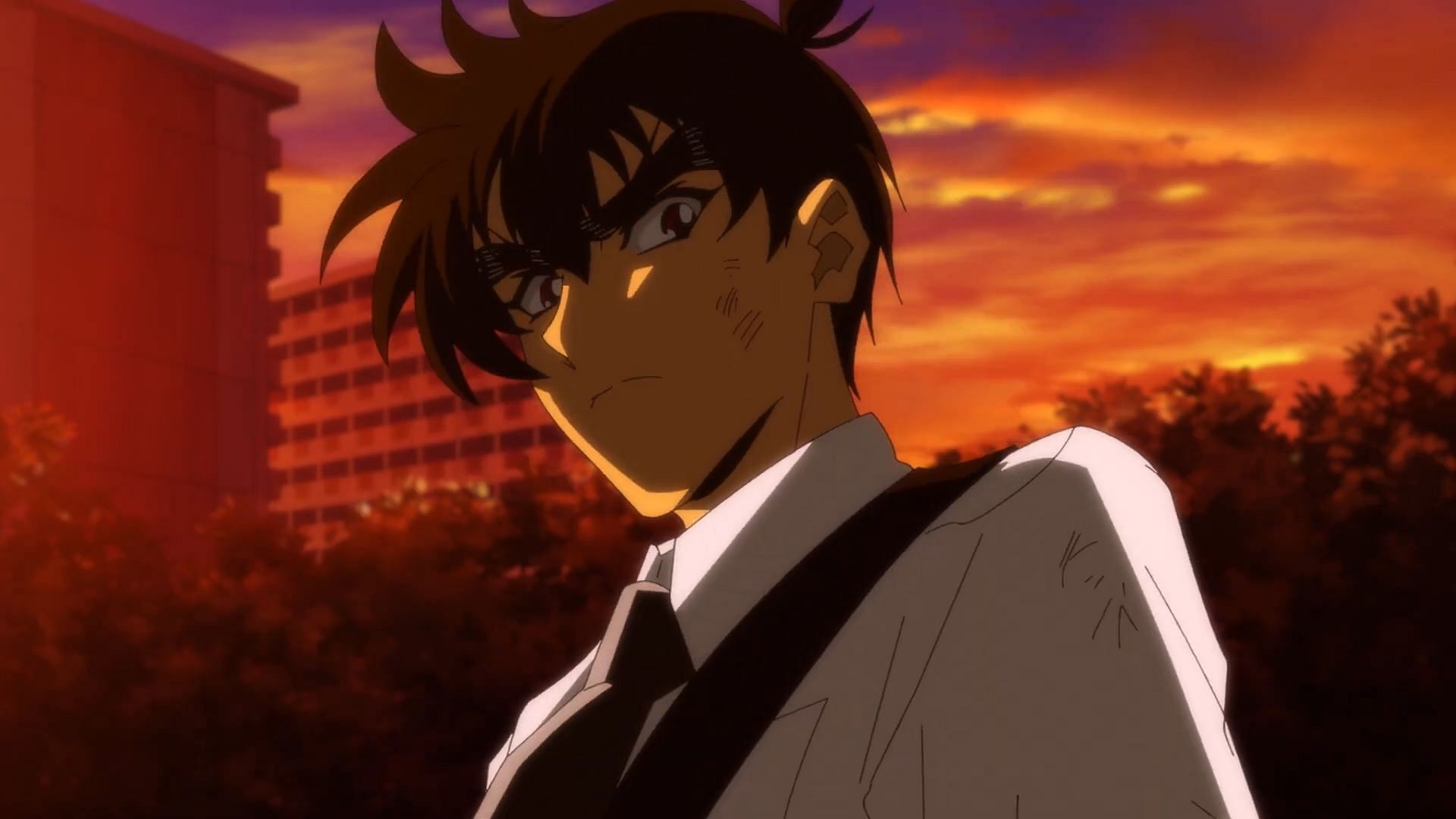 Meisuke Nueno as seen in Hell Teacher: Jigoku Sensei Nube episode 1 & 2 (Image via Studio Kai)